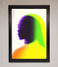 Green To Yellow Woman Framed Poster - Hi Society