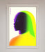 Green To Yellow Woman Framed Poster - Hi Society