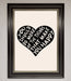 Happy Heart Framed Print - Hi Society