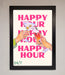 Happy Hour Framed Poster - Hi Society