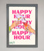 Happy Hour Framed Poster - Hi Society