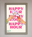 Happy Hour Framed Poster - Hi Society