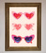 Heart Sunglasses Framed Poster - Hi Society