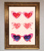 Heart Sunglasses Framed Poster - Hi Society