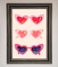 Heart Sunglasses Framed Poster - Hi Society