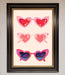 Heart Sunglasses Framed Poster - Hi Society
