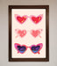 Heart Sunglasses Framed Poster - Hi Society