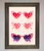 Heart Sunglasses Framed Poster - Hi Society