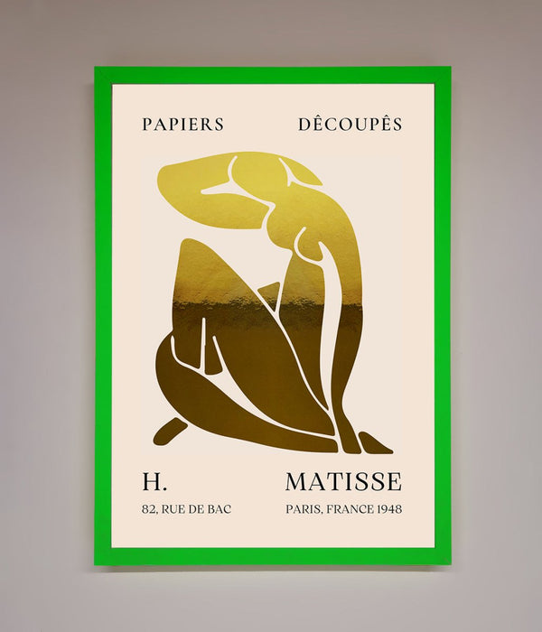 Henri Matisse Figure Foil Print - Hi Society