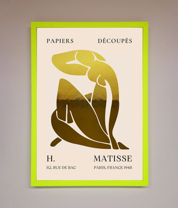 Henri Matisse Figure Foil Print - Hi Society