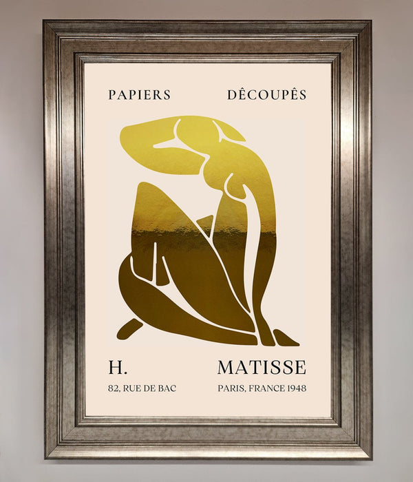Henri Matisse Figure Foil Print - Hi Society