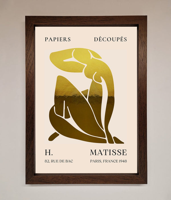 Henri Matisse Figure Foil Print - Hi Society