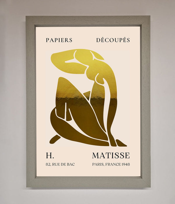 Henri Matisse Figure Foil Print - Hi Society