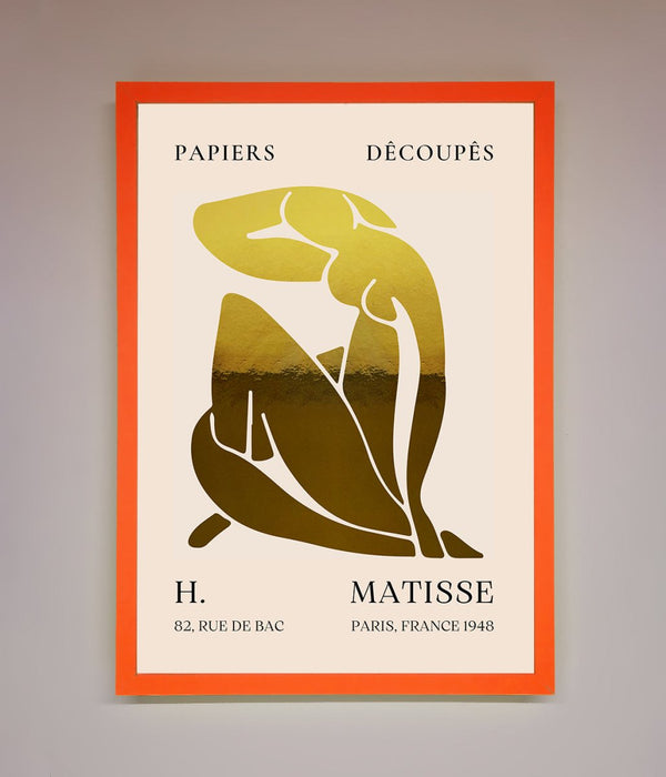 Henri Matisse Figure Foil Print - Hi Society