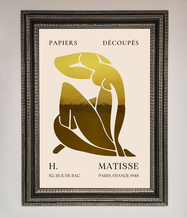 Henri Matisse Figure Foil Print - Hi Society