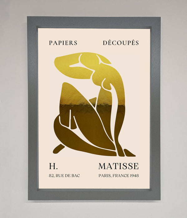 Henri Matisse Figure Foil Print - Hi Society