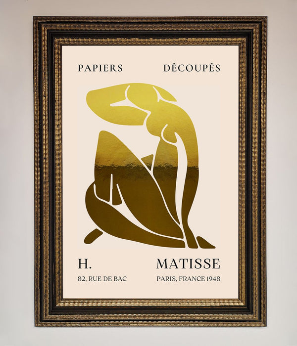 Henri Matisse Figure Foil Print - Hi Society