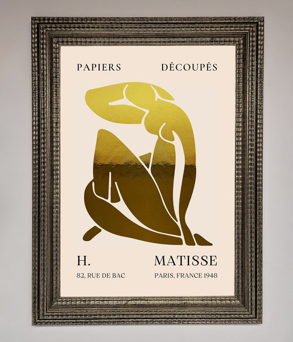 Henri Matisse Figure Foil Print - Hi Society