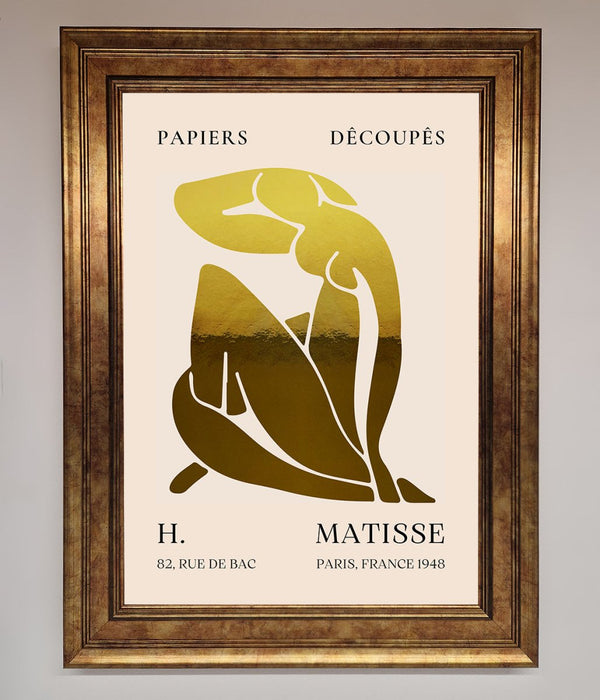 Henri Matisse Figure Foil Print - Hi Society