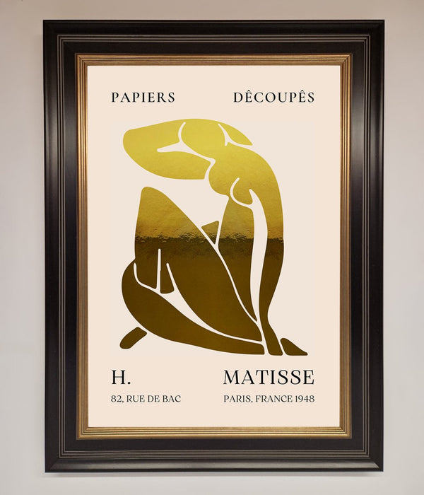 Henri Matisse Figure Foil Print - Hi Society