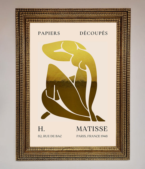 Henri Matisse Figure Foil Print - Hi Society