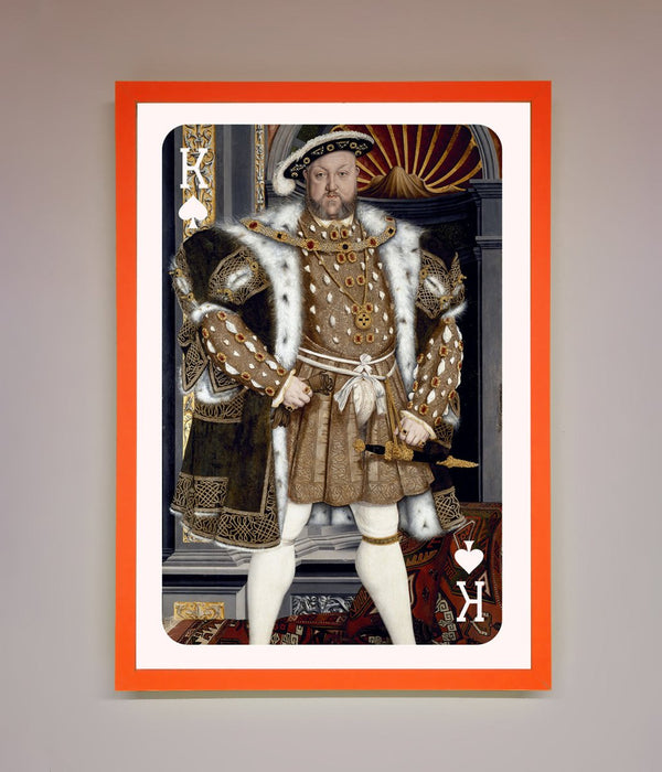 Henry The Eighth King Framed Wall Art - Hi Society
