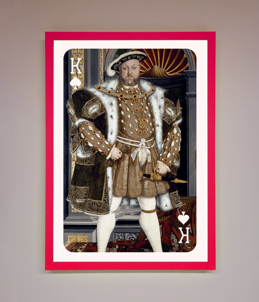 Henry The Eighth King Framed Wall Art - Hi Society