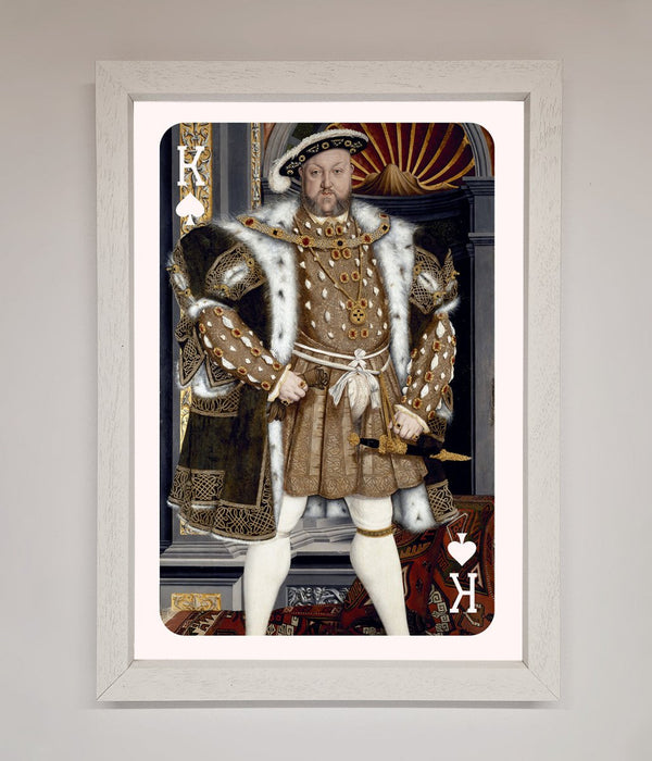 Henry The Eighth King Framed Wall Art - Hi Society