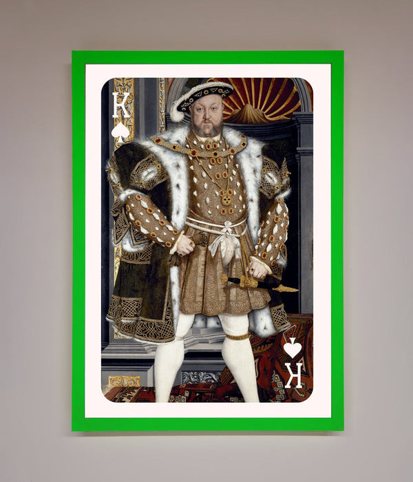 Henry The Eighth King Framed Wall Art - Hi Society