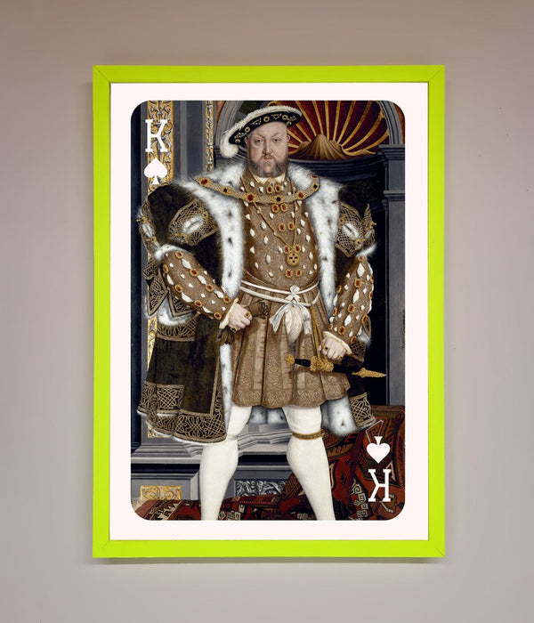 Henry The Eighth King Framed Wall Art - Hi Society