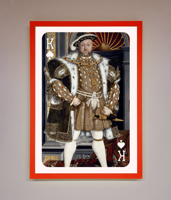 Henry The Eighth King Framed Wall Art - Hi Society