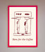 Here For The Coffee Framed Print - Hi Society