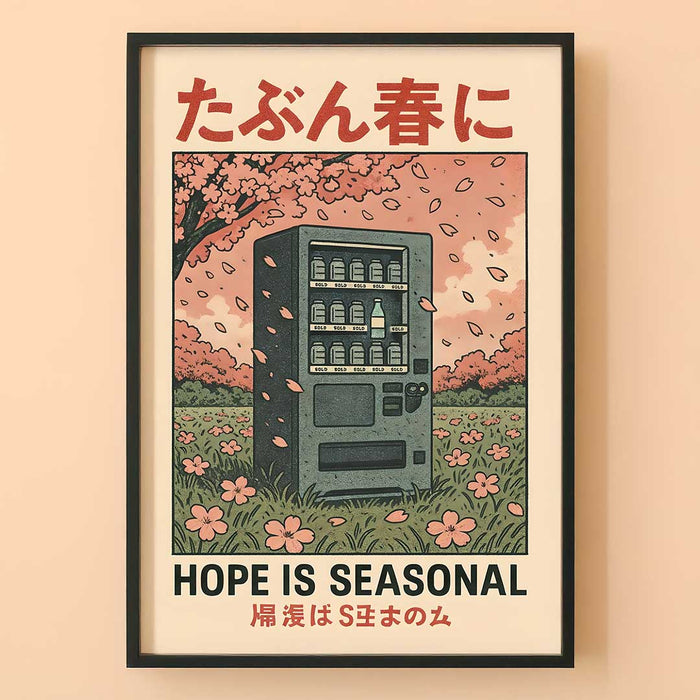 Hope Is Seasonal Print - 8’’ x 12’’ (A4) / Semi Glossy