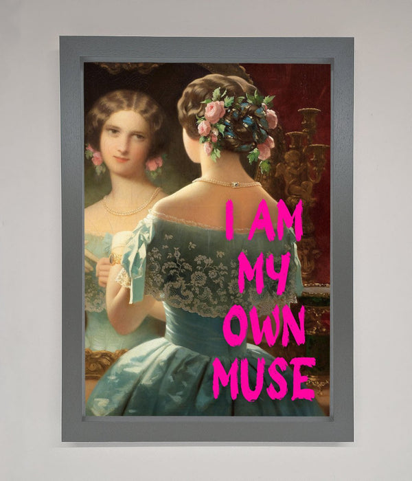 I Am My Muse Framed Print - Hi Society