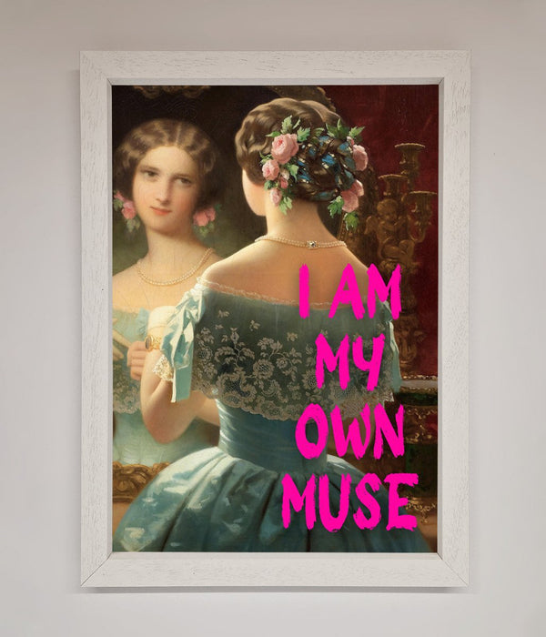 I Am My Own Muse Framed Print - Hi Society