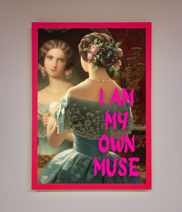 I Am My Own Muse Framed Print - Hi Society