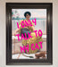 I Only Talk To My Cat Framed Wall Art - Hi Society