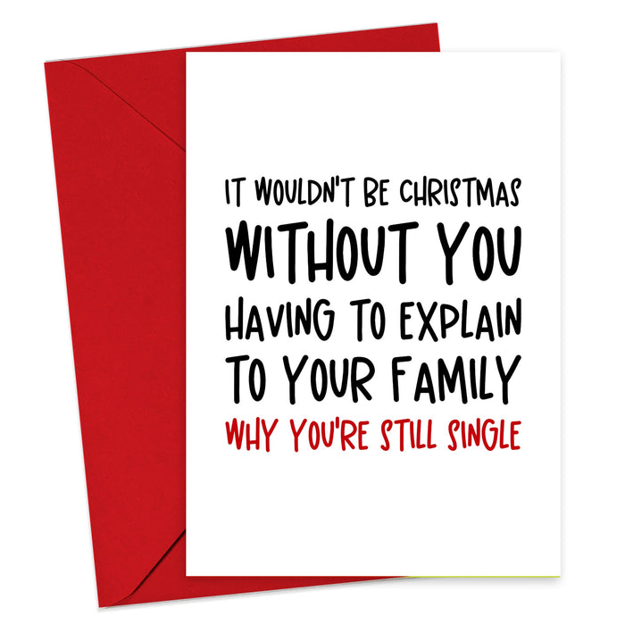 It Wouldn’t Be Christmas Without... Christmas Card -