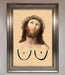 Jesus Breasts Framed Poster - Hi Society