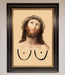 Jesus Breasts Framed Poster - Hi Society