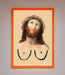 Jesus Breasts Framed Poster - Hi Society