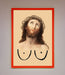 Jesus Breasts Framed Poster - Hi Society