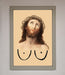 Jesus Breasts Framed Poster - Hi Society
