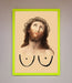 Jesus Breasts Framed Poster - Hi Society
