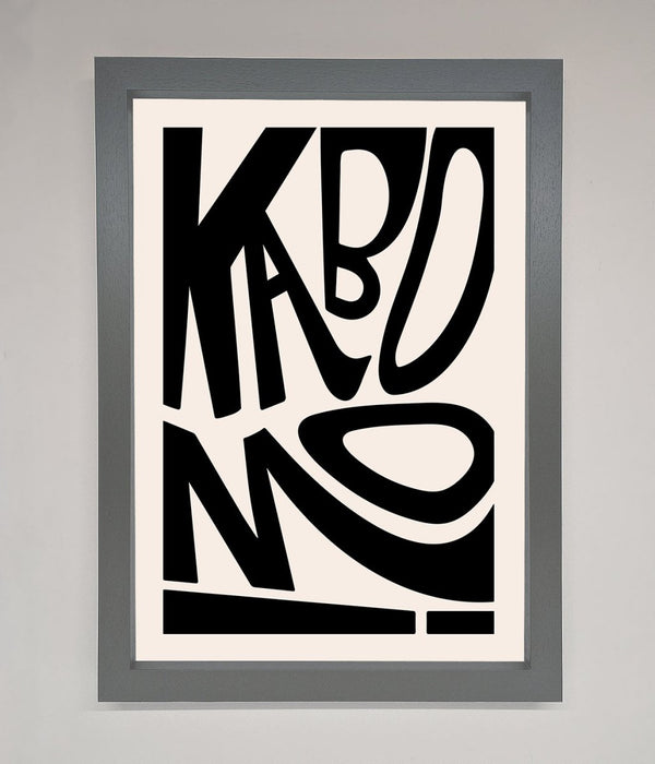 Kaboom Framed Print - Hi Society