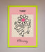 Keith Haring Flower Pink Framed Poster - Hi Society