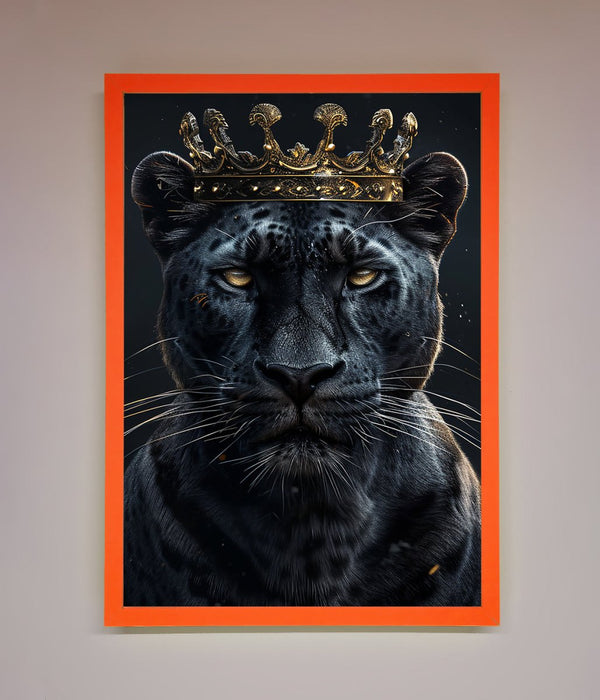 King Panther Framed Wall Art - Hi Society
