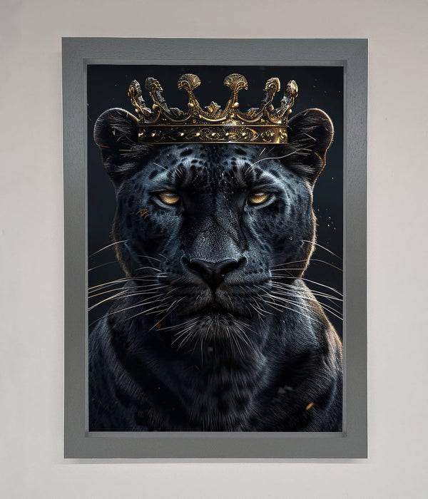 King Panther Framed Wall Art - Hi Society