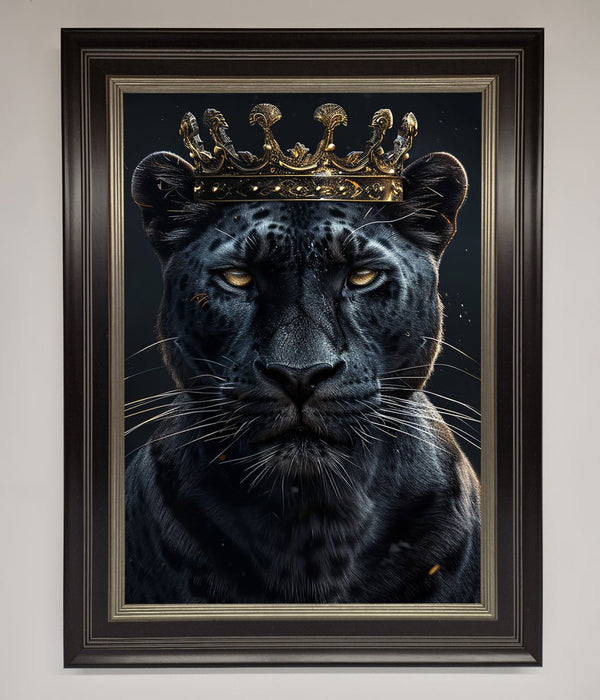 King Panther Framed Wall Art - Hi Society