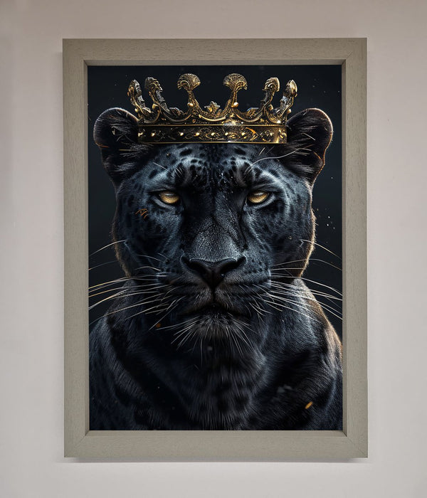 King Panther Framed Wall Art - Hi Society